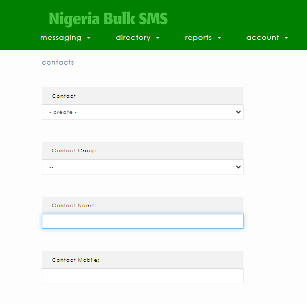 How To Use Personal Contacts On Nigeria Bulk Sms