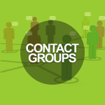 Create Contact Groups, Saving Contacts