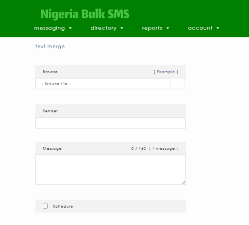 How To Use Text Merge On Nigeria Bulk Sms