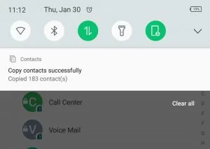 Practical Examples of How to Send Bulk SMS to your Mobile Phone Contacts (Pictures Attached) 6 copy contacts